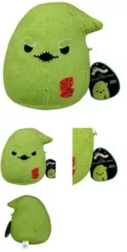 NEW Squishmallows Green Oogie Boogie 7” Nightmare Before Christmas Kellytoy BNWT