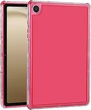 Case for Samsung Galaxy Tab A8 10.5, 3-in-1 Full Coverage Rugged Case with Shockproof Corners for Ultimate Protection (Red)
