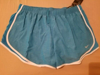 Womens New Nike Shorts 1X Blue XL Plus Athletic Gym Workout Running