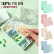 Pill Box Medicine Organizer Dispenser Box Case Travel Tablet Container Holder