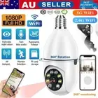 360° Light Bulb Camera 1080P Wireless CCTV HD Smart Home Security IR Cam Outdoor