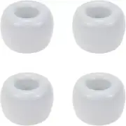 4Pcs Mini Ceramic Toothbrush Holders Couple White Bathroom Toothbrush Holder Sta