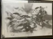 Beautiful Woman Original Art 16.5”x12.75” Tula Lotay