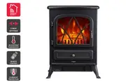 Kogan SmarterHome 1800W Portable Electric Fireplace Heater