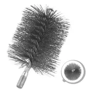 Convenient Assembly Round Sweep Chimney Brush for Fireplace Flue Pipe Cleaning