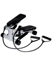 Sunny Health and Fitness Mini Stepper Step Machine W/ Resistance Bands