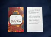 STARBUCKS RESERVE KNOB CREEK BOURBON WHISKEY BARREL AGED - CARD ONLY - NEW