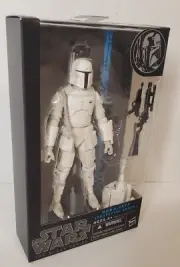 Star Wars Black Series 6" Inch BOBA FETT PROTOTYPE ARMOR Blue Line White NEW