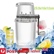 New Manual Ice Crusher Shaver Portable shaved ice machine Hand Snow Cone Maker