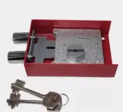 Two Bolts Key Lock Cabinet Lock Password Box Mechanical Lock Vault 6 Leaf Lock1*