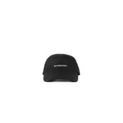 [GIVENCHY] Curved Logo Cap Black