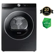 Samsung 9kg Smart Heat Pump Dryer - Black DV90T6440LB