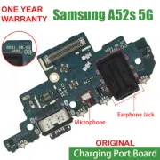 Original Samsung Galaxy A52s 5G Charging Port Connector Flex+Audio Jack Board