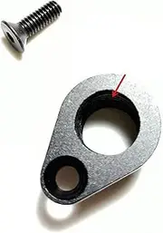 Rynplex 1pc Bicycle Rear Derailleur Hanger, for C64 V2-R Concept V3RS Disc Save Mech Dropout Carbon Frame Bike Saver Bicycle Tail Hook(Black QGH0448P1)