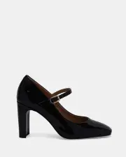 Shelly Shen Mina/Black Patent Womens Heels 09