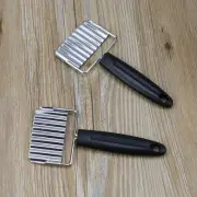 Stainless Steel Vegetable Crinkle Cutter and French Fry Slicer for Potato
