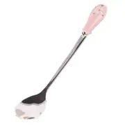 10Pcs Tea Watermelon Tableware Steel Ice Cream Spoon Stirring Scoop Coffee Soup Milk Dessert
