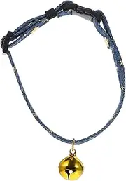 Generic Christmas Adjustable Cat Collar with Bell Charming Design for Kittens and Cats Comfortable Neckwear for Pet Grooming and Photo Props Unique for Holiday Parties