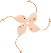 VERDANVERSE 4pcs Plush Simulation Mouse Cat Realistic Design for Engaging Playtime Safe Chew for Cats and Dogs for Indoor Fun and Hunting Instincts