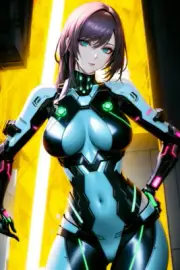 CYBERPUNK HERO MANGA ANIME ART PRINT 13"x19" PHOTO PICTURE POSTER B383