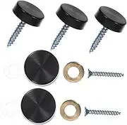 Healeved 5 Sets of Stainless Steel Decorative Screws Self-Tapping Advertising Board Nails Flat Nails Glass Frame Screw Trim Covers