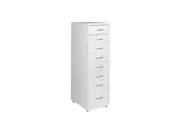 Levede 8 Drawer Cabinet White