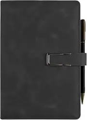 Lined Journal Notebook for Women Men,200 Pages A5 Hardcover Faux Leather Journals for Writing,Travel,Business,Work & School,College Ruled Notebooks for Note Taking, Diary Notepad 5.7"×8.3"