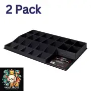 NEW 2 x BCW Black Card Sorting Tray Organizer Holder for Sports/Trading Cards