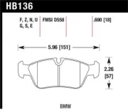 Hawk for BMW 318i/318iC/318iS/318Ti/325Ci/325i/325iS/325Xi/328Ci/328iC/328iS/Z3 (for: BMW)