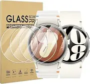Diruite 4-Pack for Samsung Galaxy Watch 7/6/5/4/FE 40mm Screen Protector, [Perfectly Fit] 9H Hardness HD Clear Anti-Scratch Tempered Glass