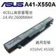 ASUS 4芯 日系電芯 A41-X550A 電池 X550JX J550JK X550VB X55 (9.3折)