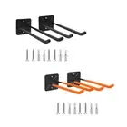 2 Pieces Wall Hooks Storage Power Garden Tools Shed Garage Storage Hooks