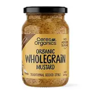Organic Ceres Organics Mustard Wholegrain 200g – Fresh, healthy organic delivery | Doorstep Organics