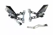 Lightech 2020 BMW S1000RR Standard Reverse Rear Sets Rearsets & Fixed Foot Pegs