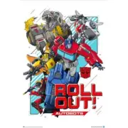 2021 TRANSFORMERS AUTOBOTS ROLL OUT POSTER 24x36 NEW FREE SHIPPING