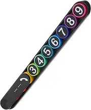 SEWOART Number Plate Cover Car Temporary Parking Card Phone Number Stylish Dashboard Decoration