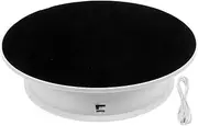 DECHOUS Modelling Tool Turntable Display Stand Plastic Rotatable Stand Electric Jewelry Display 360 Degree Rotation
