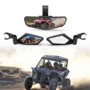 2019-2024 UTV Shatter-proof Adjustable Side Mirrors For Honda Talon 1000R 1000X