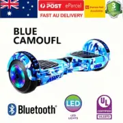 ✅8" 60CM Electric Hoverboard Bluetooth Speaker LED Light Self Balancing Scooter