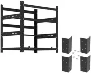 AAAwave The Sluice V.2 12 GPU Mining Frame and 4 pcs of stacking brackets Black
