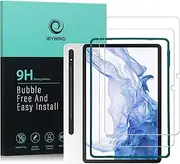 IBYWIND Screen Protector For Samsung Galaxy Tab S8(11 Inches),with 2Pcs Tempered Glass,[Fingerprint Reader,Easy to install]