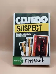Cluedo Suspect Fun Strategy Card Game (BRAND NEW SEALED)