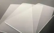 Solaris 0.8mm clear acrylic perspex plastic 500mm x 500mm