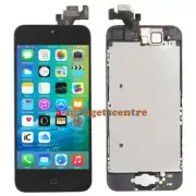 For iPhone 5 Black LCD Display Touch Screen Replacement Digitizer+Home Button US
