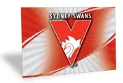 Sydney Swans Official AFL Set 6 Lenticular Placemats 42cm x 27cm