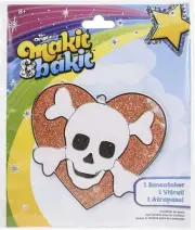 Colorbok Makit & Bakit Suncatcher Kit: Skull Heart