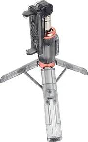 ASAKKURA Portable Adjustable Selfie Stick Stabilizer with Tripod Stand for Live Streaming Compatible with All Phones and Cameras Features Antishake Technology for Imaging and Flexible