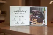 NEW Hearth and Hand Magnolia 3-in-1 Turntable Bluetooth AM FM 3 Speeds Sealed
