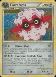 2x (HSDT-003) Forretress (HOLO) Pokemon HGSS Undaunted Card # 3