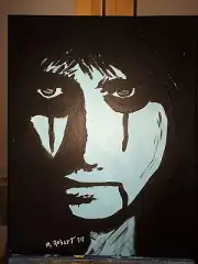 original Pop Art Painting ALICE COOPER on 11x14 stretched canvas